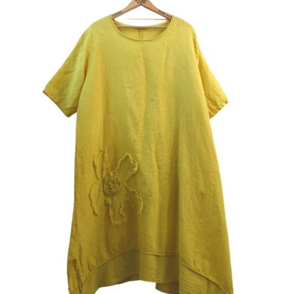 Linen Dress Made in Italy - Picture 1 of 4